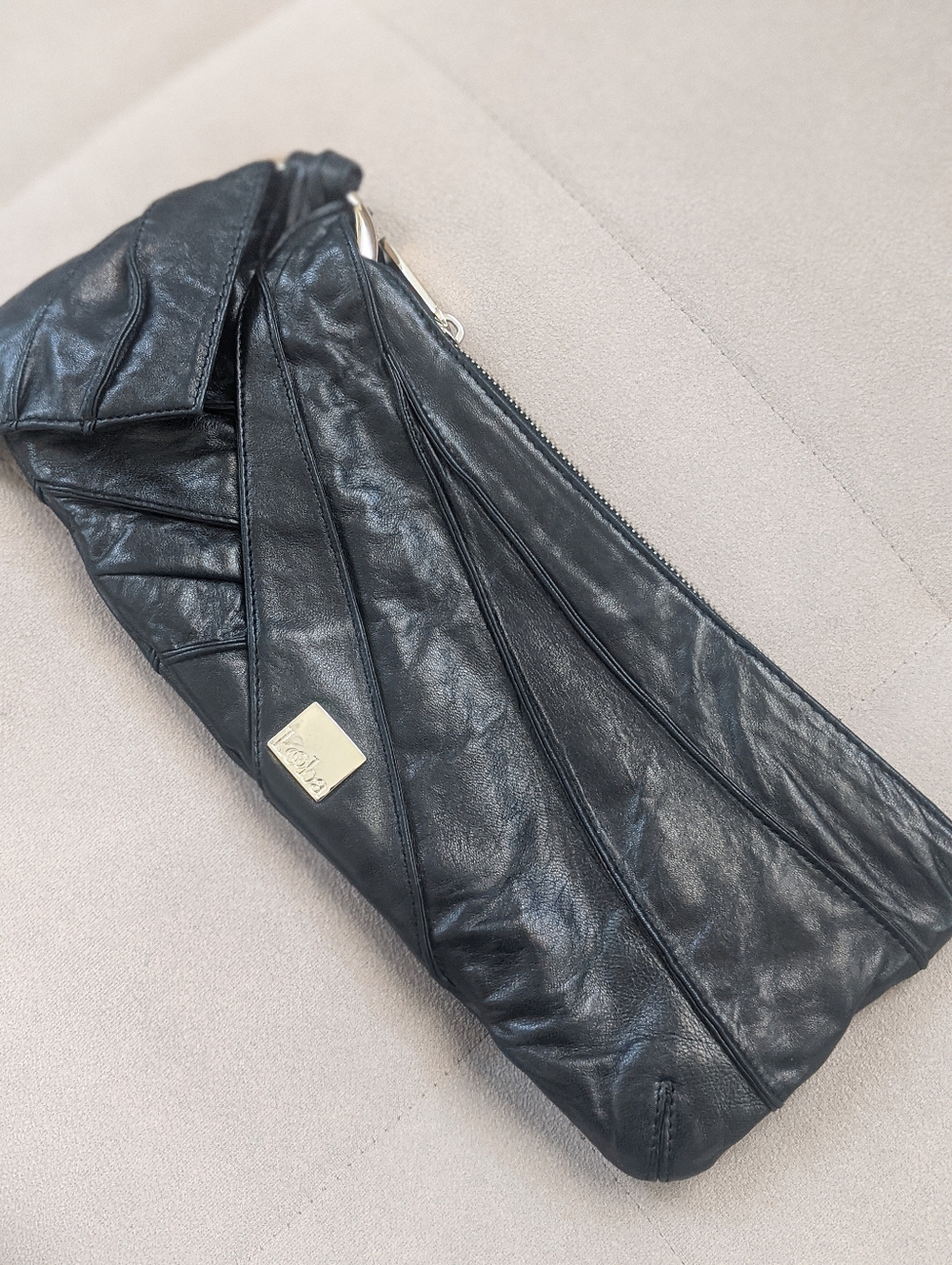 VINTAGE KOOBA Leather Cluch